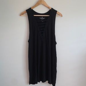 American Eagle Cutout Tank Top